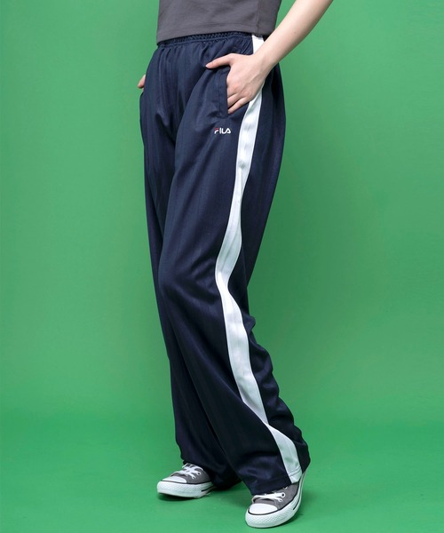 FILA/フィラ】ジャージパンツ/トラックパンツ/サイドライン ロング