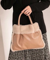 fifth | フェイクムートンリバーシブルバッグ(ショルダーバッグ)