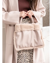 fifth | フェイクムートンリバーシブルバッグ(ショルダーバッグ)