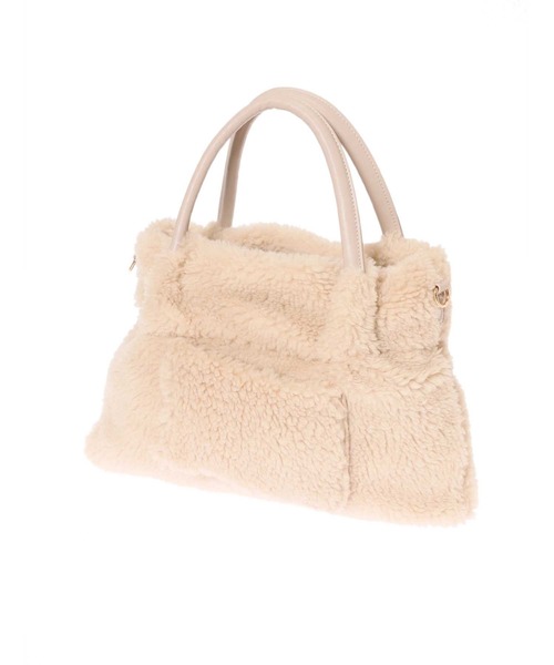 fifth(フィフス)の「フェイクムートンリバーシブルバッグ(ショルダーバッグ・レディース・アイボリー/ベージュ・FREE)」の18枚目の写真
