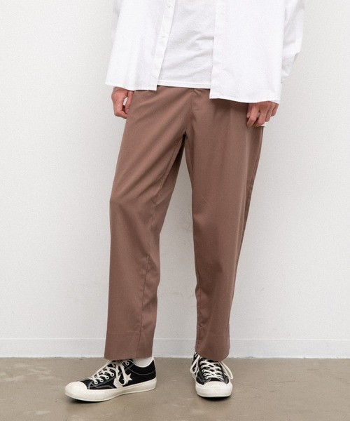 YARD PLUS（ヤードプリュス）の「YARD PLUS テーパードパンツ（その他パンツ・メンズ・ベージュ/ブラック/モカ・MEDIUM/LARGE）」の3枚目の写真