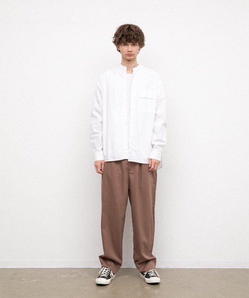 YARD PLUS（ヤードプリュス）の「YARD PLUS テーパードパンツ（その他パンツ・メンズ・ベージュ/ブラック/モカ・MEDIUM/LARGE）」の18枚目の写真