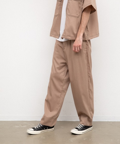 YARD PLUS（ヤードプリュス）の「YARD PLUS テーパードパンツ（その他パンツ・メンズ・ベージュ/ブラック/モカ・MEDIUM/LARGE）」の16枚目の写真