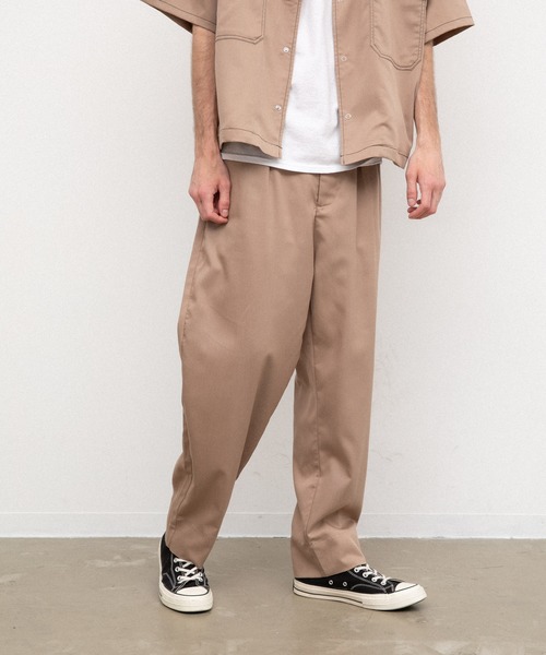 YARD PLUS（ヤードプリュス）の「YARD PLUS テーパードパンツ（その他パンツ・メンズ・ベージュ/ブラック/モカ・MEDIUM/LARGE）」の15枚目の写真