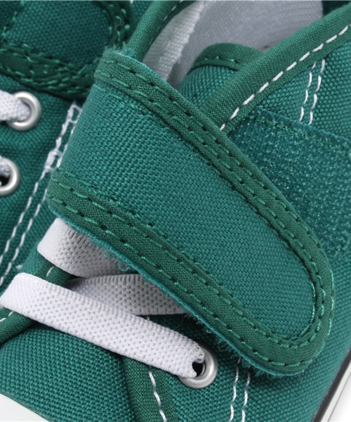 SHIPS(シップス)の「CONVERSE:BABY ALL STAR V-1(スニーカー・キッズ・グリーン・12/14/13)」の2枚目の写真