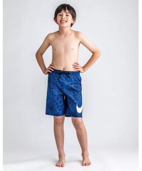 NIKE(ナイキ)の「NIKE/ナイキ/Swimwear/グラフィックトランクス水着(水着)」|ブルー