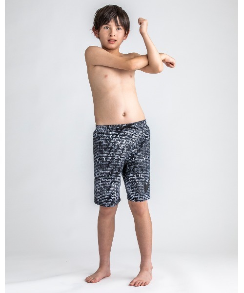 NIKE(ナイキ)の「NIKE/ナイキ/Swimwear/グラフィックトランクス水着(水着)」|ブラック
