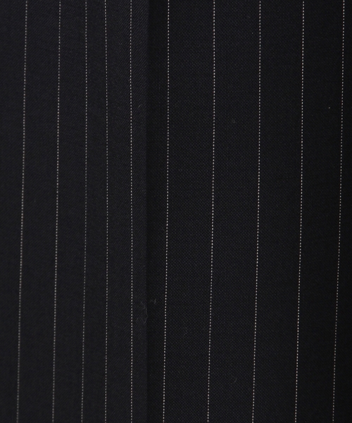 BEAUTY&YOUTH UNITED ARROWS（ビューティーアンドユースユナイテッドアローズ）の「BYBC トロストライプ ワイドパンツ ◆（スラックス・レディース・ブラック/ネイビー・SMALL/MEDIUM）」の4枚目の写真