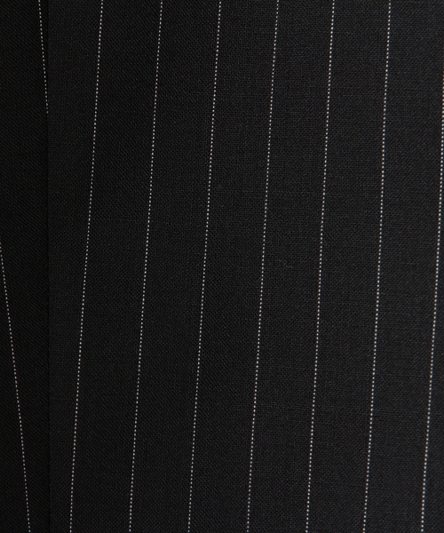 BEAUTY&YOUTH UNITED ARROWS（ビューティーアンドユースユナイテッドアローズ）の「BYBC トロストライプ ワイドパンツ ◆（スラックス・レディース・ブラック/ネイビー・SMALL/MEDIUM）」の12枚目の写真