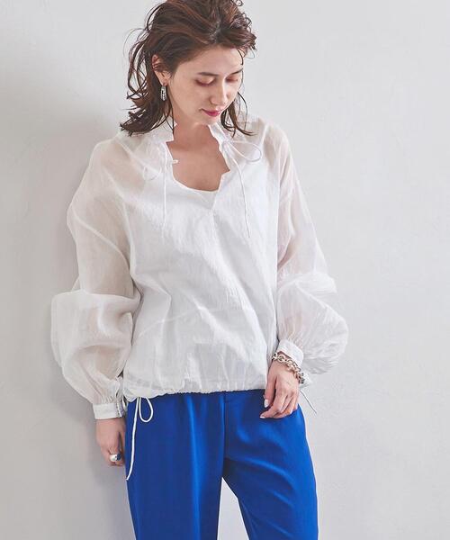 near.nippon ブラウス near.nippon.（ニアーニッポン）の「＜near.nippon（ニアー