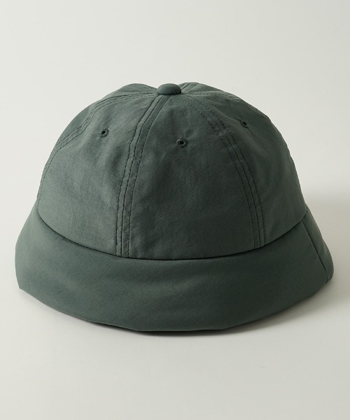 Mighty Shine（マイティシャイン）の「mko8893-AIRY LIGHT DOWN UMBRELLA HAT ライトダウンハット（ハット・メンズ・ベージュ/グレー系その他/ブルーグレー・FREE）」の9枚目の写真
