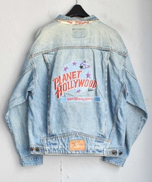 VINTAGE | 【ヴィンテージ古着】90's PLANET HOLLYWOOD/プラネットハリウッド デニムジャケット(デニムジャケット)