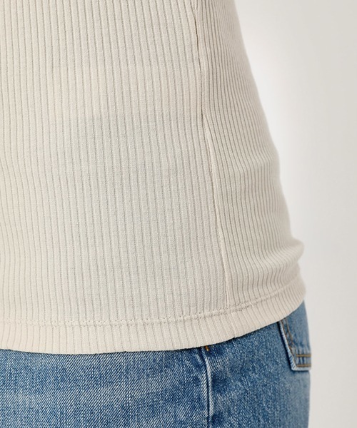 AZUL by moussy(アズールバイマウジー)の「BASIC LACE CAMISOLE/ベーシックレースキャミソール(キャミソール・レディース・ライトベージュ/ホワイト/ブラック/ライトカーキ・SMALL/MEDIUM)」の13枚目の写真