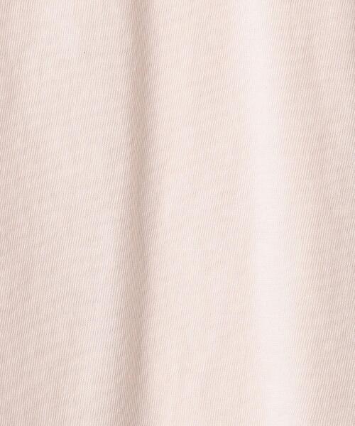 AURALEE(オーラリー)の「<AURALEE(オーラリー)>クルーネック Tシャツ ■■■(Tシャツ/カットソー・レディース・ホワイト/ブラック/ライトピンク・1)」の8枚目の写真