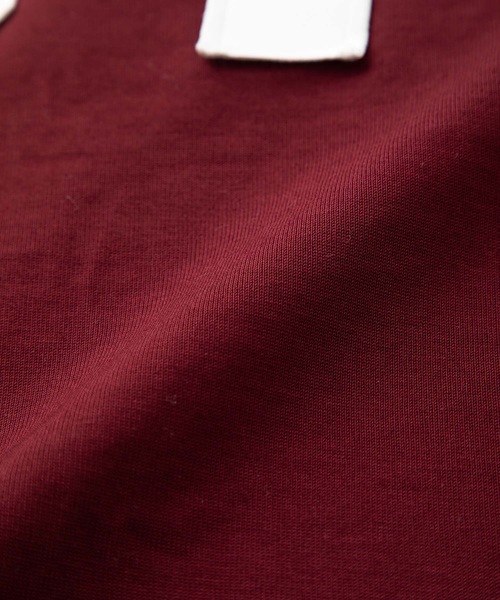 SEA(シー)の「SEA CHIBI VINTAGE 87 FOOTBALL TEE(Tシャツ/カットソー・キッズ・オフホワイト/バーガンディー・2/0/1)」の6枚目の写真
