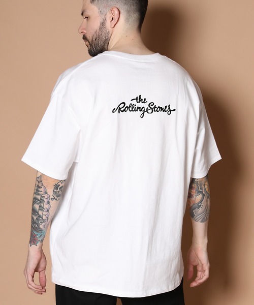 PERK GAPS（パークギャップス）の「ローリングストーンズ コラボ 5カラー リップス&タン 半袖Tシャツ（Tシャツ/カットソー・メンズ・ホワイト/ブラック・M/L）」の22枚目の写真