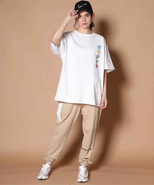 PERK GAPS（パークギャップス）の「ローリングストーンズ コラボ 5カラー リップス&タン 半袖Tシャツ（Tシャツ/カットソー・メンズ・ホワイト/ブラック・M/L）」の18枚目の写真