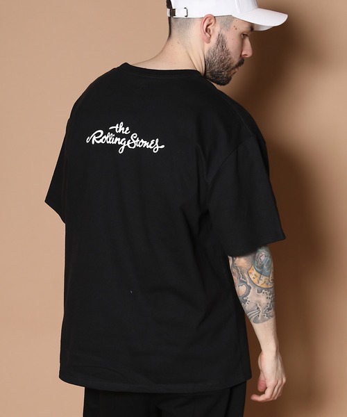 PERK GAPS（パークギャップス）の「ローリングストーンズ コラボ 5カラー リップス&タン 半袖Tシャツ（Tシャツ/カットソー・メンズ・ホワイト/ブラック・M/L）」の6枚目の写真