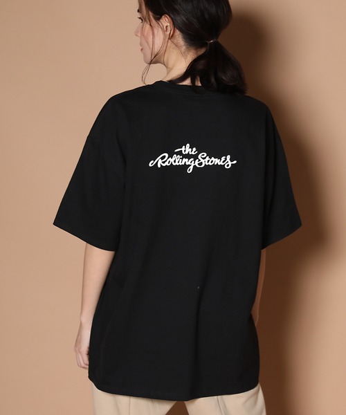PERK GAPS（パークギャップス）の「ローリングストーンズ コラボ 5カラー リップス&タン 半袖Tシャツ（Tシャツ/カットソー・メンズ・ホワイト/ブラック・M/L）」の7枚目の写真