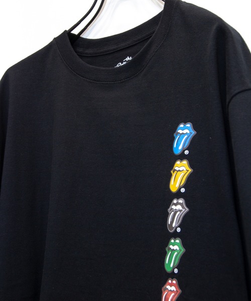 PERK GAPS（パークギャップス）の「ローリングストーンズ コラボ 5カラー リップス&タン 半袖Tシャツ（Tシャツ/カットソー・メンズ・ホワイト/ブラック・M/L）」の8枚目の写真