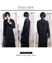【極美品】 CIVERIZE シヴァーライズ ドレープロングトレンチコート48 CIVARIZE(シヴァーライズ)の「『CIVARIZE』3WAYドレープシャツ