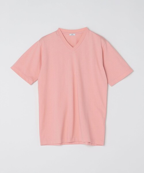 SHIPS(シップス)の「SHIPS: 抗菌・防臭 NANO-FINE(R) コットン Vネック Tシャツ(Tシャツ/カットソー・メンズ・ホワイト/ブラック/グレー/ダークグレー/オリーブ/ネイビー/ライトブルー/ピンク/ライトグレー・S/M/L/XL)」の9枚目の写真