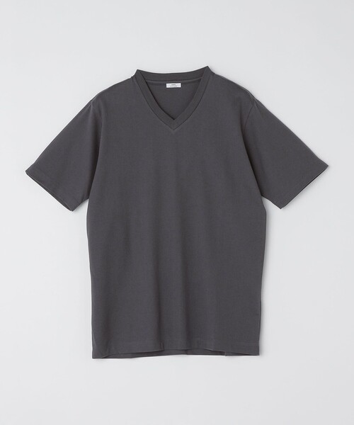 SHIPS(シップス)の「SHIPS: 抗菌・防臭 NANO-FINE(R) コットン Vネック Tシャツ(Tシャツ/カットソー・メンズ・ホワイト/ブラック/グレー/ダークグレー/オリーブ/ネイビー/ライトブルー/ピンク/ライトグレー・S/M/L/XL)」の5枚目の写真