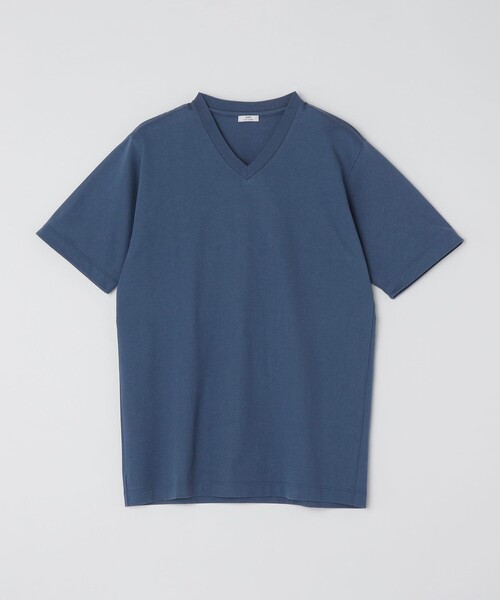 SHIPS(シップス)の「SHIPS: 抗菌・防臭 NANO-FINE(R) コットン Vネック Tシャツ(Tシャツ/カットソー・メンズ・ホワイト/ブラック/グレー/ダークグレー/オリーブ/ネイビー/ライトブルー/ピンク/ライトグレー・S/M/L/XL)」の7枚目の写真
