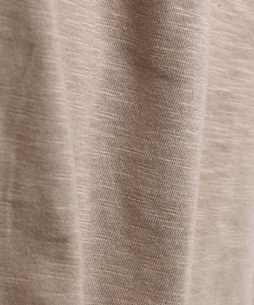 RADCHAP（ラッドチャップ）の「【プチプラ】肩あきビックTシャツ（Tシャツ/カットソー・キッズ・エンジ/ブラウン・100cm/110cm/140cm/150cm/90cm/130cm/120cm）」の5枚目の写真