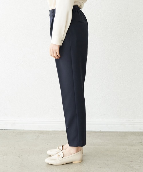 ROPE' PICNIC(ロペピクニック)の「【360°ウルトラストレッチ】【WEB限定34,42サイズ】タックテーパードパンツ(その他パンツ・レディース・ネイビー/イエロー系その他3/ライトグレー/ライトグリーン/ブルー/ブラック/ピンク/グリーン系その他・40/38/36/34/42)」の19枚目の写真