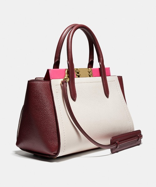 COACH トループキャリーオールカラーブロック COACH トループキャリーオールカラーブロック