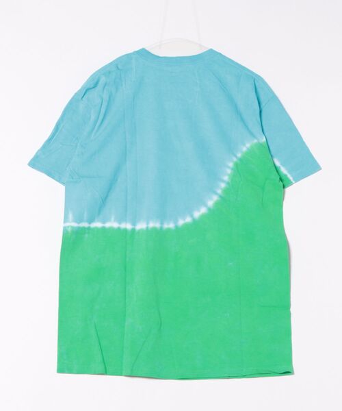 PARKS TOKYO SELECT(パークストウキョウセレクト)の「【LIQUID BLUE/リキッドブルー】(UN)TIE-DYE WOODSTOCK PT TEE(Tシャツ/カットソー・メンズ・A/B・MEDIUM/LARGE)」の3枚目の写真