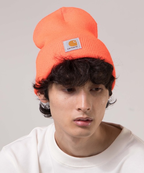 Carhartt（カーハート）の「WEGO/Carhartt Acrylic Watch（ニットキャップ/ビーニー・メンズ・ライトグレー/ブラック/ダークブラウン/イエロー/オレンジ/ブラック系その他/ブラウン・FREE）」の7枚目の写真