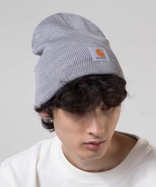Carhartt（カーハート）の「WEGO/Carhartt Acrylic Watch（ニットキャップ/ビーニー・メンズ・ライトグレー/ブラック/ダークブラウン/イエロー/オレンジ/ブラック系その他/ブラウン・FREE）」の4枚目の写真