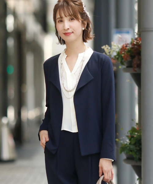 セール セットアップパンツフォーマルスタイリッシュ喪服3点 ジャケットベルト スーツセット Pourvous プールヴー のスーツ セット セットアップパンツフォーマルスタイリッシュ喪服3点 ジャケットベルト をセール価格で購入できます Pourvous