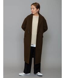 GARAGE OF GOOD CLOTHING ブラウン チェスターコート GARAGE OF GOOD CLOTHING（ガレージオブグッドクロージング