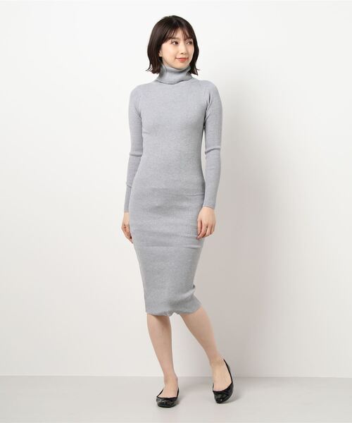 【セール】タートルネックニットワンピース（ワンピース）｜Coo+i（クーイ） baskapel.nl