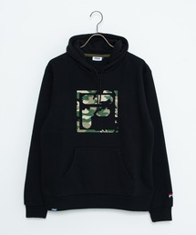 FILA GOLF/フィラゴルフ ロゴ スウェット パーカー ワンポイント バックプリント 裏起毛 アウター
