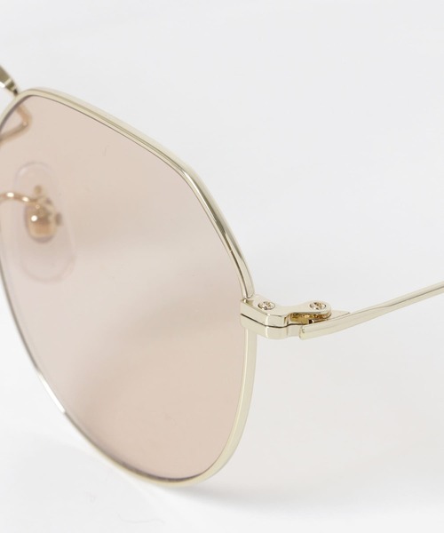 SENSE OF PLACE by URBAN RESEARCH（センスオブプレイスバイアーバンリサーチ）の「ボストンサングラスD（メガネ・メンズ・ブラック/シルバー/ゴールド/シルバー系その他・ONE）」の10枚目の写真