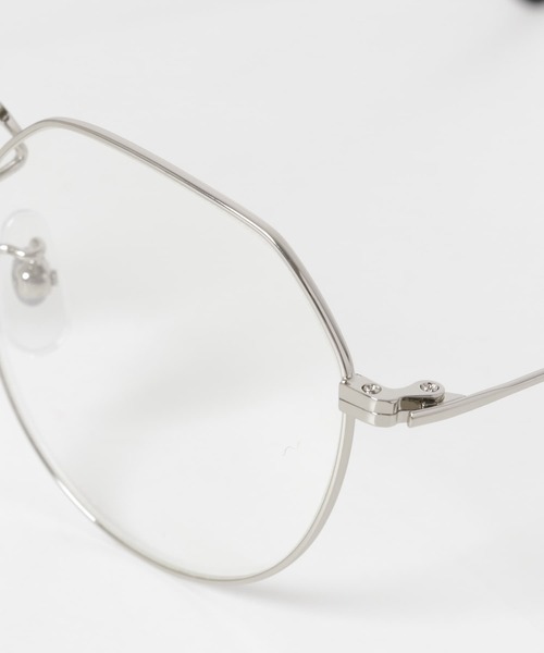 SENSE OF PLACE by URBAN RESEARCH（センスオブプレイスバイアーバンリサーチ）の「ボストンサングラスD（メガネ・メンズ・ブラック/シルバー/ゴールド/シルバー系その他・ONE）」の14枚目の写真