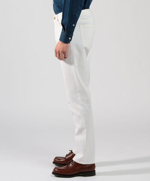 TOMORROWLAND (トゥモローランド)の「【別注】PT TORINO×TOMORROWLAND ストレッチデニム 5ポケットパンツ(デニムパンツ・メンズ・ホワイト・34/32/30/31/33/28/29)」の4枚目の写真