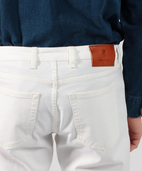 TOMORROWLAND (トゥモローランド)の「【別注】PT TORINO×TOMORROWLAND ストレッチデニム 5ポケットパンツ(デニムパンツ・メンズ・ホワイト・34/32/30/31/33/28/29)」の6枚目の写真