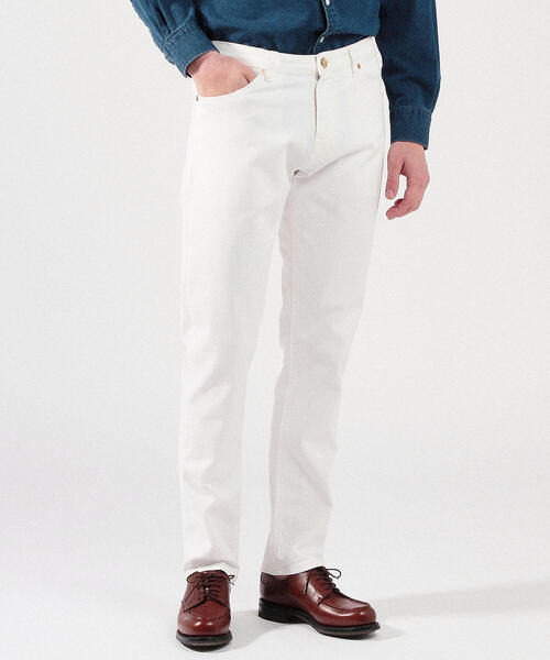 TOMORROWLAND (トゥモローランド)の「【別注】PT TORINO×TOMORROWLAND ストレッチデニム 5ポケットパンツ(デニムパンツ・メンズ・ホワイト・34/32/30/31/33/28/29)」の8枚目の写真