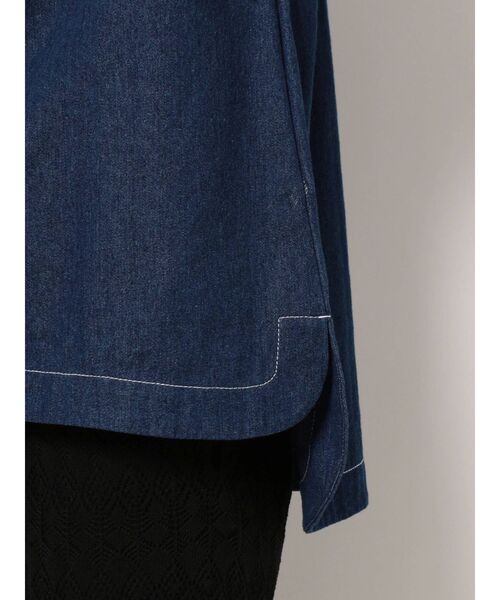 THE DAYZ TOKYO(ザデイズトーキョー)の「【THE DAYZ TOKYO】デニムボウタイブラウス【セットアップ対応】(シャツ/ブラウス・レディース・ネイビー・FREE)」の18枚目の写真