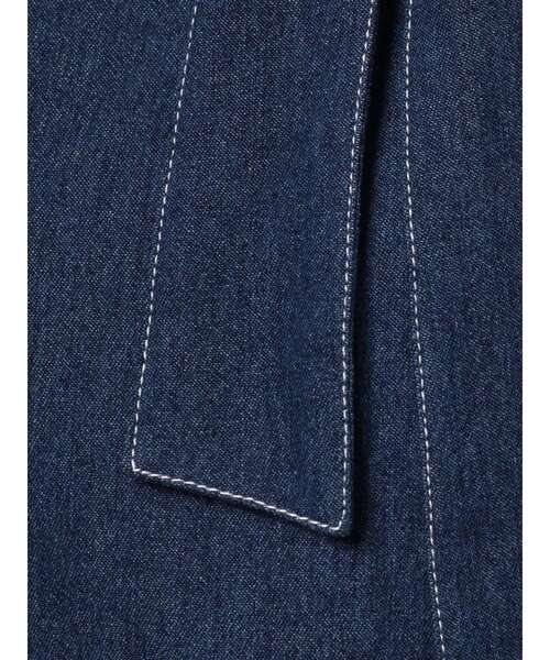 THE DAYZ TOKYO(ザデイズトーキョー)の「【THE DAYZ TOKYO】デニムボウタイブラウス【セットアップ対応】(シャツ/ブラウス・レディース・ネイビー・FREE)」の19枚目の写真