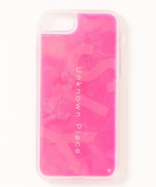 SLY（スライ）の「iPhone12 iPhone12Pro iPhone12mini iPhoneSE(第2世代/第3世代) ケース SLY [ラメ入りネオンサンドケース]（スマホケース/カバー・レディース・ピンク/ブラック・B/A/C）」の10枚目の写真