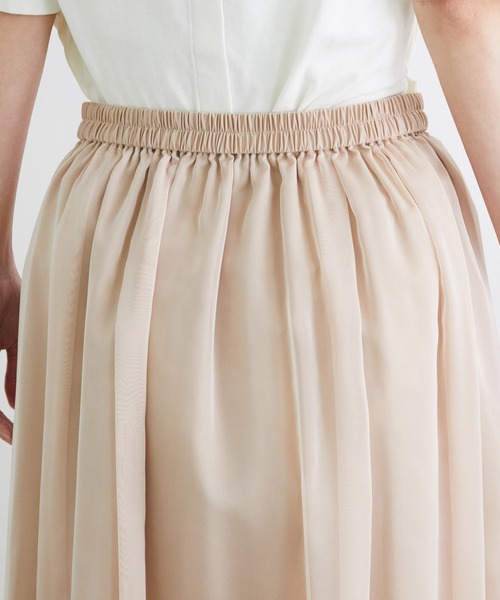 ROPE' PICNIC(ロペピクニック)の「オーロラシアーギャザースカート(スカート・レディース・グレー系その他/キャメル/ブルー/ピンク系その他2・38)」の12枚目の写真