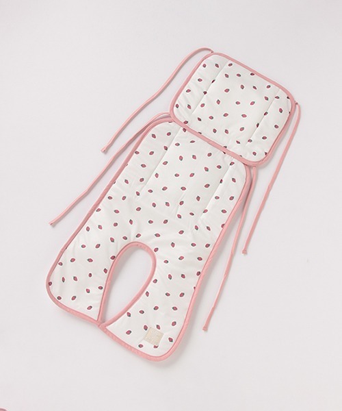 petit main(プティマイン)の「ベビーカー用ひんやりマット(ベビーカー/ベビーカー用品・キッズ・イエロー/ライトグリーン/レッド/ライトピンク・FREE)」の4枚目の写真