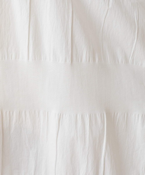 BEARDSLEY（ビアズリー）の「シャドーボーダーチュニック（ワンピース・レディース・ホワイト/ブラック・FREE）」の14枚目の写真