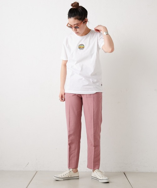 ear PAPILLONNER（イアパピヨネ）の「【FOXPIXEL（フォックスピクセル）】ハンバーガー・ポテト刺繍Tシャツ（Tシャツ/カットソー・レディース・ホワイト/ホワイト系その他/ブラック系その他2/ブラック系その他・FREE）」の8枚目の写真